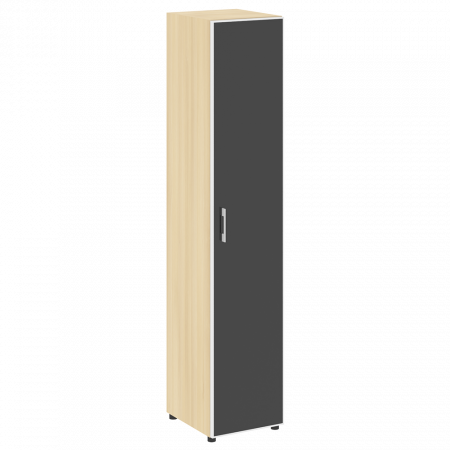 Шкаф высокий узкий (стекло лакобель в раме) LT.SU-1.10 R (Левый / Правый)