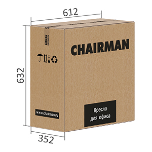 Размеры упаковки CHAIRMAN 698