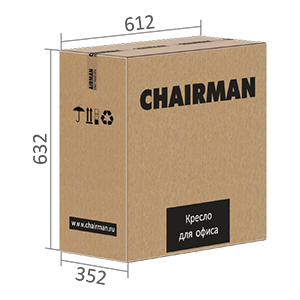 Размеры упаковки CHAIRMAN 696 Размеры упаковки CHAIRMAN 696