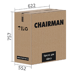 Размеры упаковки CHAIRMAN 658
