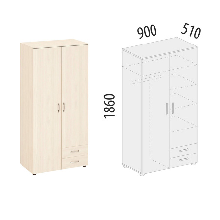 Многофункциональный шкаф 40.105