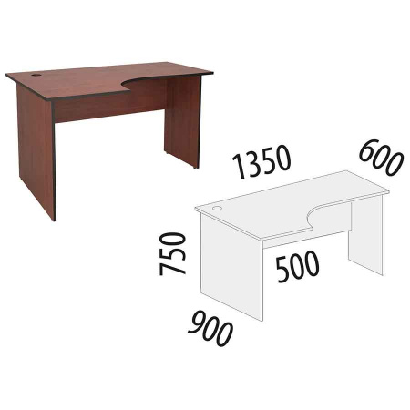 Стол эргономичный левый 4x.48