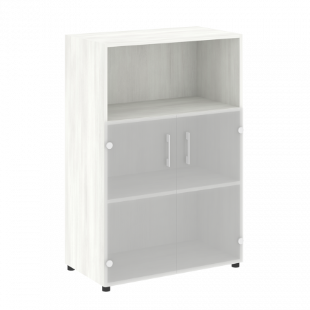 Шкаф средний широкий (стекло) LT.ST-2.2