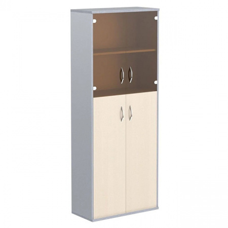 Шкаф высокий со стеклом СТ-1.7