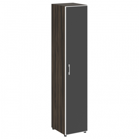 Шкаф высокий узкий (стекло лакобель в раме) LT.SU-1.10 R (Левый / Правый)