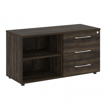 Тумба стационарная 3 ящика + открытая секция LT.TS-2