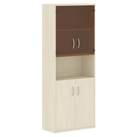 Шкаф высокий со стеклом СТ-1.4