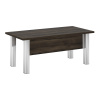 Стол руководителя (опоры - нерж.сталь) M-LT.D-18.1 Стол руководителя (опоры - нерж.сталь) M-LT.D-18.1