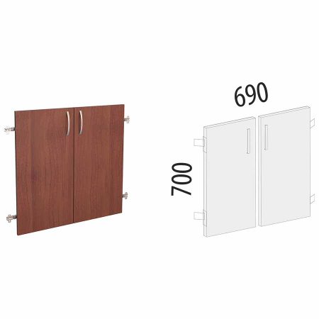 Двери на 2 секции 4x.37