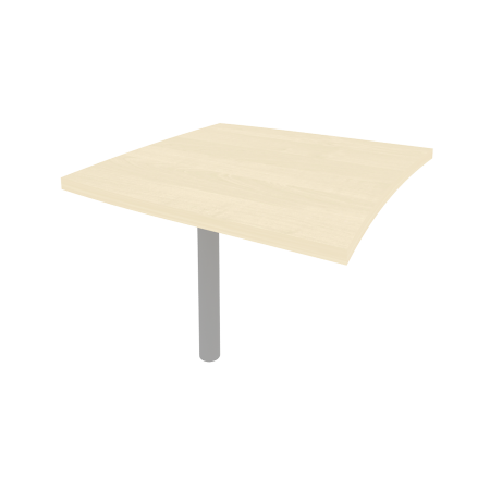 Брифинг-приставка для криволинейного стола KB-2