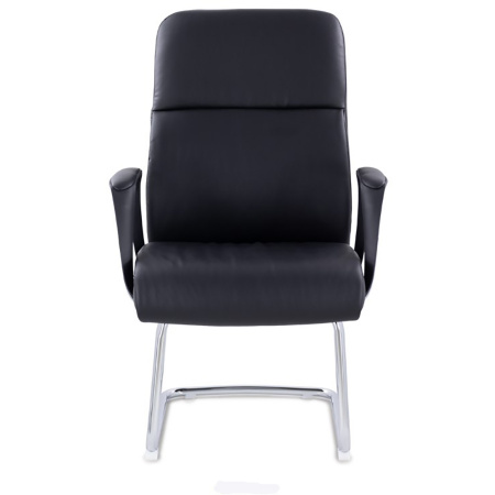 Кресло для конференций Онтарио М-405 (на полозьях) пластик/хром