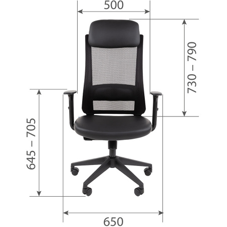 Кресло CHAIRMAN 500 LT ЭКО