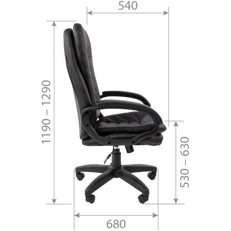 Офисное кресло руководителя CHAIRMAN 795 LT