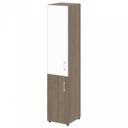 Шкаф высокий узкий (стекло лакобель в раме) LT.SU-1.2 R (Левый / Правый)