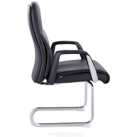 Кресло для конференций Онтарио М-405 (на полозьях) пластик/хром