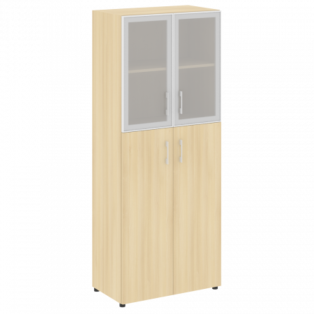 Шкаф высокий широкий (стекло в раме) LT.ST-1.7 R