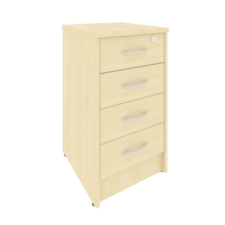 Тумба приставная (с замком) А.ТП-4