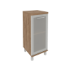 Шкаф низкий узкий (стекло в раме) KSU-3.2R (Левый / Правый)
