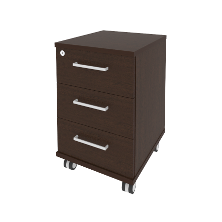 Тумба мобильная с центральным замком KTM-1