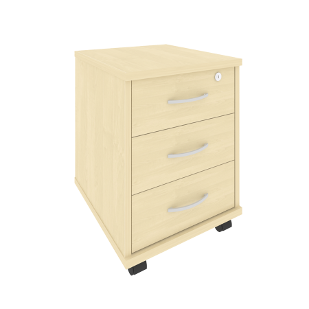 Тумба подкатная (3 ящика, с замком) А.ТМ-3