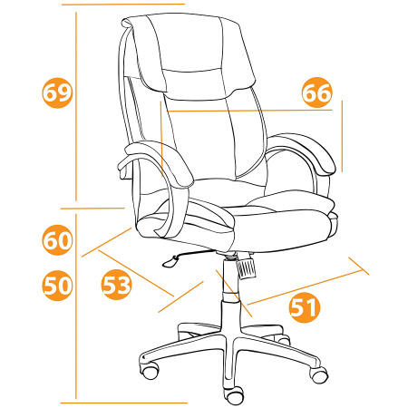 Кресло OREON (экокожа)