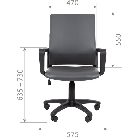 Кресло офисное CHAIRMAN 606 ЭКО