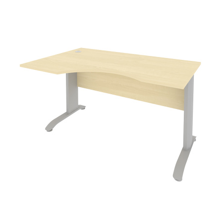 Стол офисный криволинейный на металлокаркасе левый ПЛ.СА-2 Стол офисный криволинейный на металлокаркасе левый ПЛ.СА-2