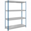 СТЕЛЛАЖ SB 200X152X51/4 C ОЦИНКОВАННЫМ НАСТИЛОМ