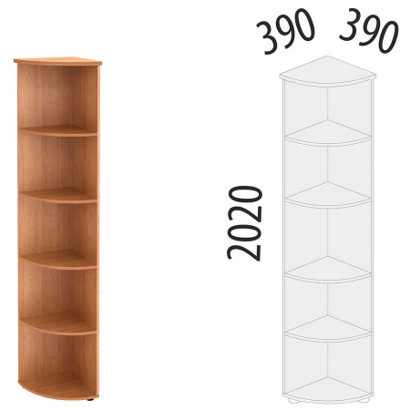 Стеллаж угловой 61.49