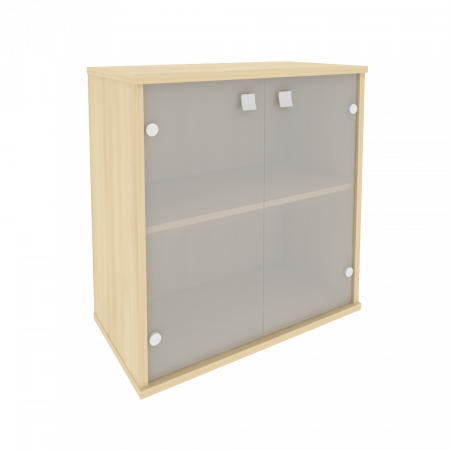 Шкаф низкий широкий (стекло) Л.СТ-3.2
