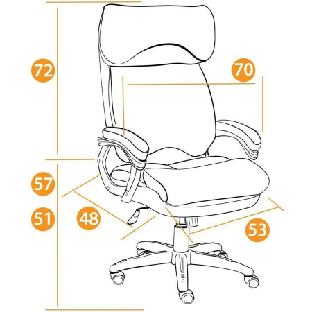 Кресло DUKE (экокожа)
