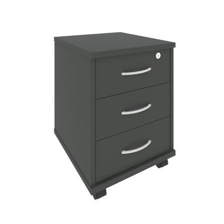 Тумба подкатная (3 ящика, с замком) А.ТМ-3