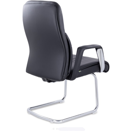 Кресло для конференций Онтарио М-405 (на полозьях) пластик/хром