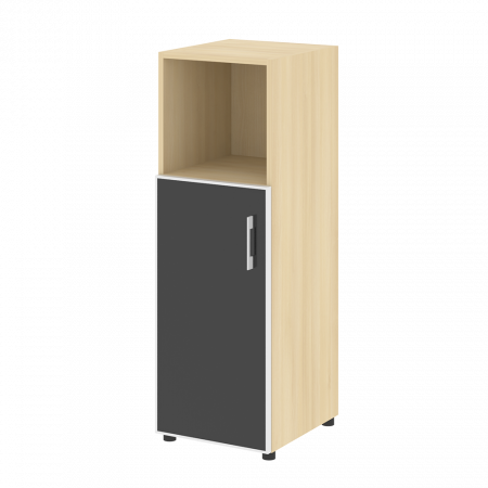 Шкаф средний узкий (стекло лакобель в раме) LT.SU-2.2 R (Левый / Правый)