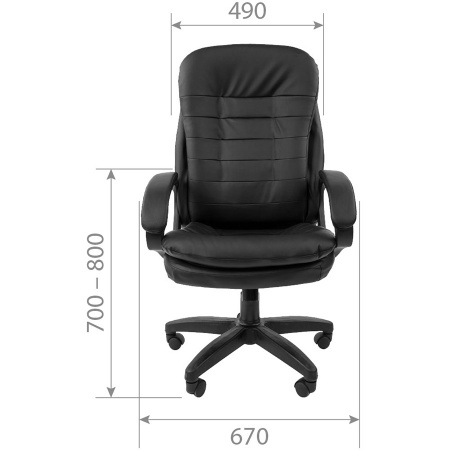 Офисное кресло руководителя CHAIRMAN 795 LT