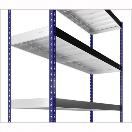 СТЕЛЛАЖ SB 200X183X51/4 C ОЦИНКОВАННЫМ НАСТИЛОМ