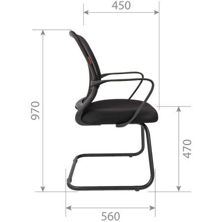 Кресло для конференций CHAIRMAN 698 V