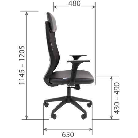 Кресло CHAIRMAN 500 LT ЭКО