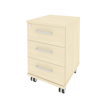 Тумба мобильная с центральным замком KTM-1