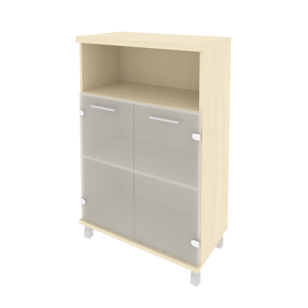 Шкаф средний широкий (стекло) KST-2.2 Шкаф средний широкий (стекло) KST-2.2