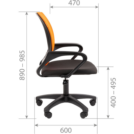 Кресло офисное CHAIRMAN 696 ЛТ (LT) Н (New)