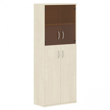 Шкаф высокий со стеклом СТ-1.7