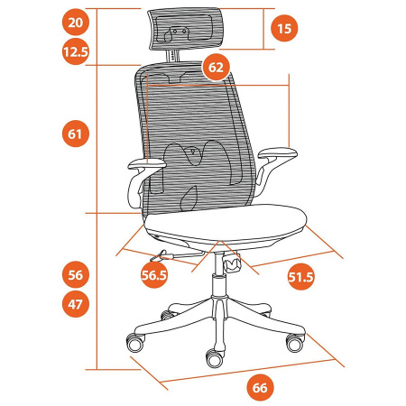 Кресло MESH-10HR Кресло MESH-10HR