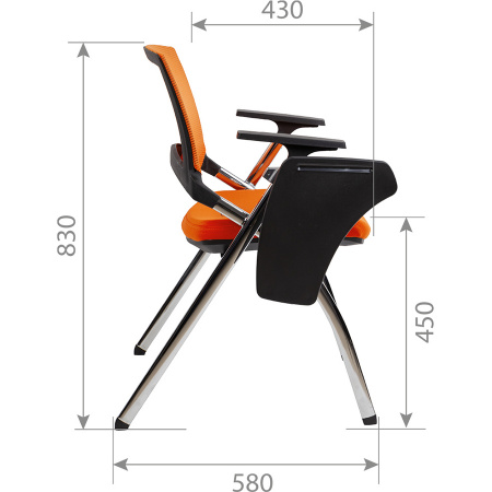 Офисный стул CHAIRMAN CH890 с пюпитром
