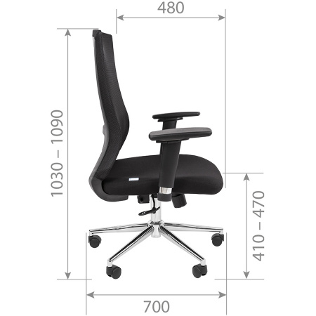 Кресло CHAIRMAN 500 LUX БП