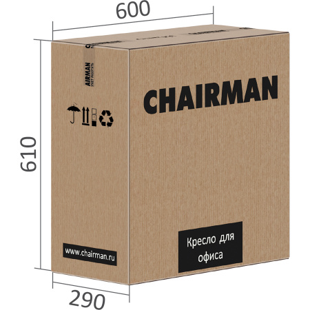 Кресло CHAIRMAN CH636 (черный пластик) Кресло CHAIRMAN CH636 (черный пластик)