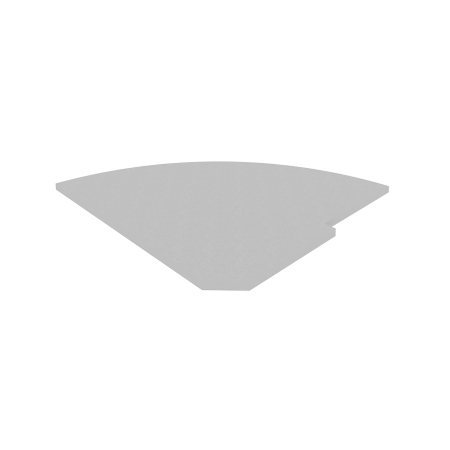Полка для стойки угловой (завершающий элемент) А.РС-5.2