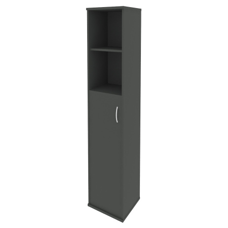 Шкаф высокий узкий левый (1 средняя дверь ЛДСП) А.СУ-1.6 Л