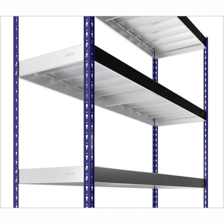 СТЕЛЛАЖ SB 200X152X51/4 C ОЦИНКОВАННЫМ НАСТИЛОМ