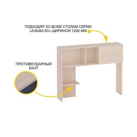Надстройка для стола 63.115 (левая/правая)
